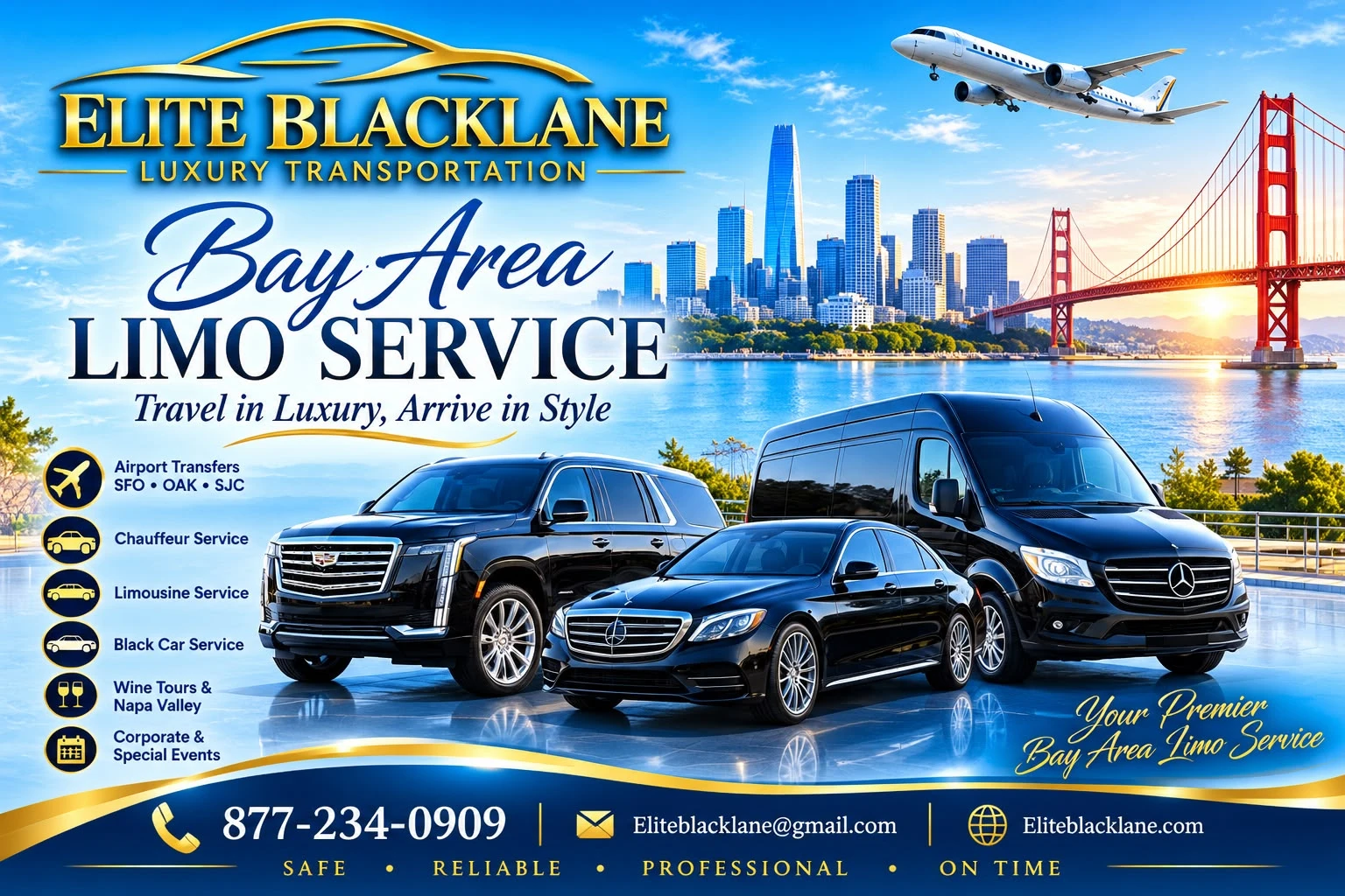 Bay Area Limo Service: Elite Blacklane