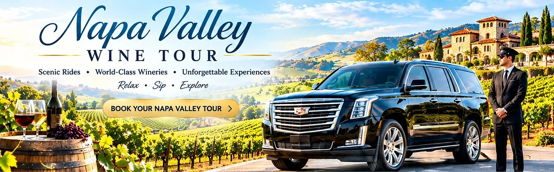 Napa Valley Wine Tour with Elite Blacklane